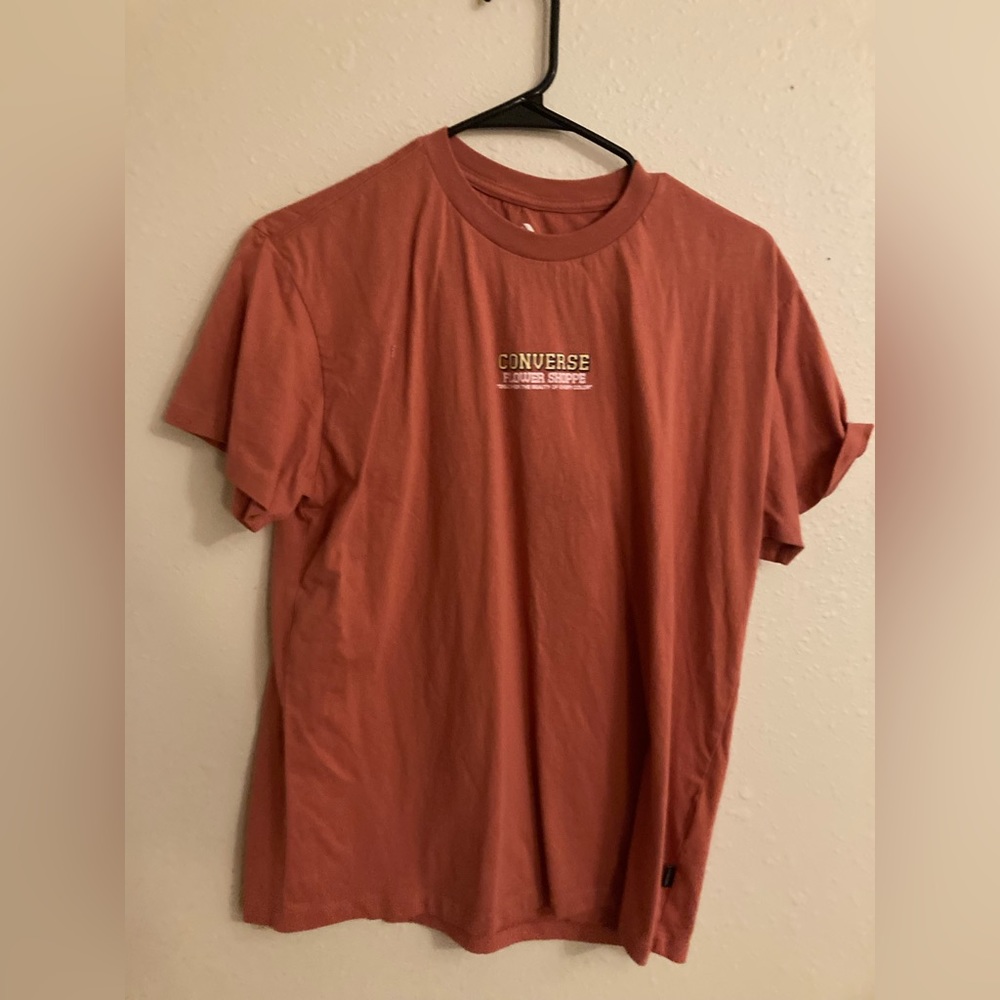 Converse shirt with design on back